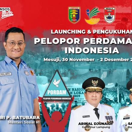 Launching dan Pengukuhan Pelopor Perdamaian Indonesia
